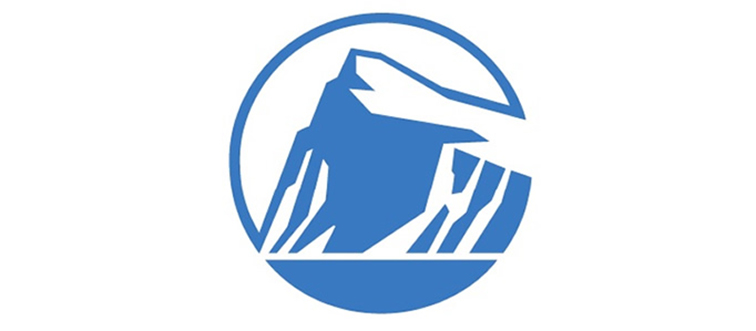 Let's kick things off with a classic: which famous company brands its financial identity with this solid rock symbol?
