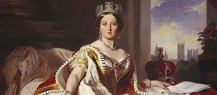 Let's kick off with a royal classic: when Queen Victoria took the throne, she set the table for a brand-new historical age. What era was just beginning to simmer?