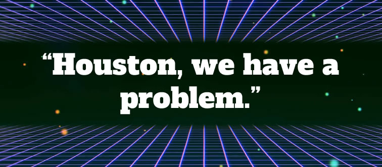 Let's kick things off with a tense space kitchen classic: "Houston, we have a problem." Which cinematic recipe served up this legendary distress call?