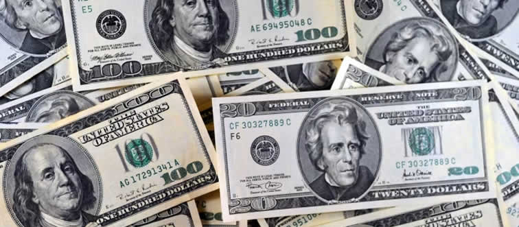 Let's start with a classic: which global currency is served up in this image?