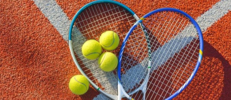 Let's serve up a classic court dynamic: which game pairs a fuzzy, neon-yellow ball with a tightly strung racket over a central net?