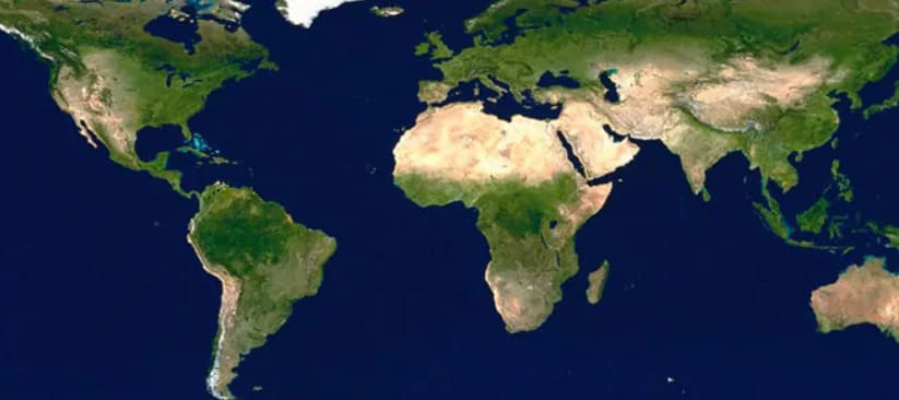 Let's serve up the big picture: what are the seven massive landmasses that make up our global recipe?