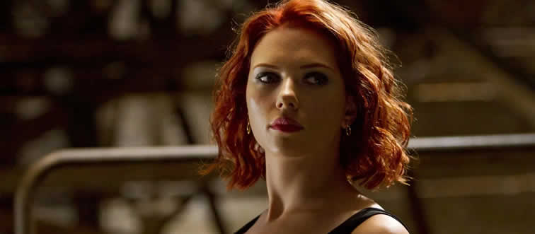 Let's kick things off with a taste of Marvel magic: which famous screen siren is this?