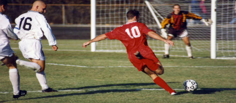 Let's serve up the first course: can you name this sport from the snapshot?