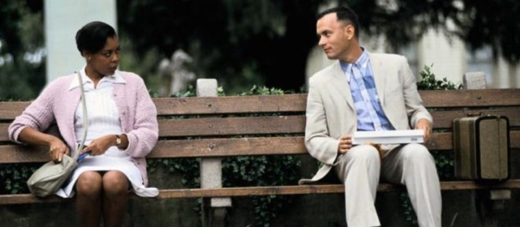 Pour yourself a sweet memory from 1994: which legendary cinematic feast compares our entire existence to a box of assorted chocolates?